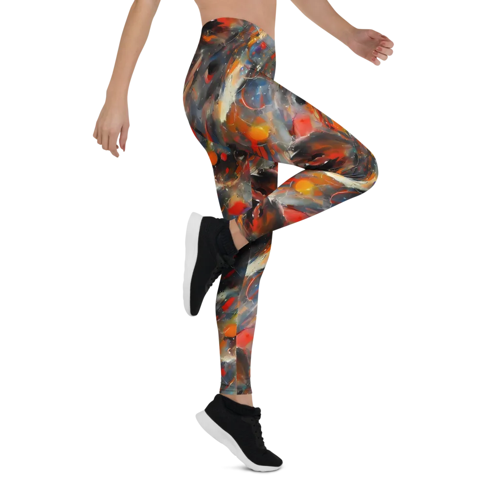 Kohn's Whirl on Leggings — Right