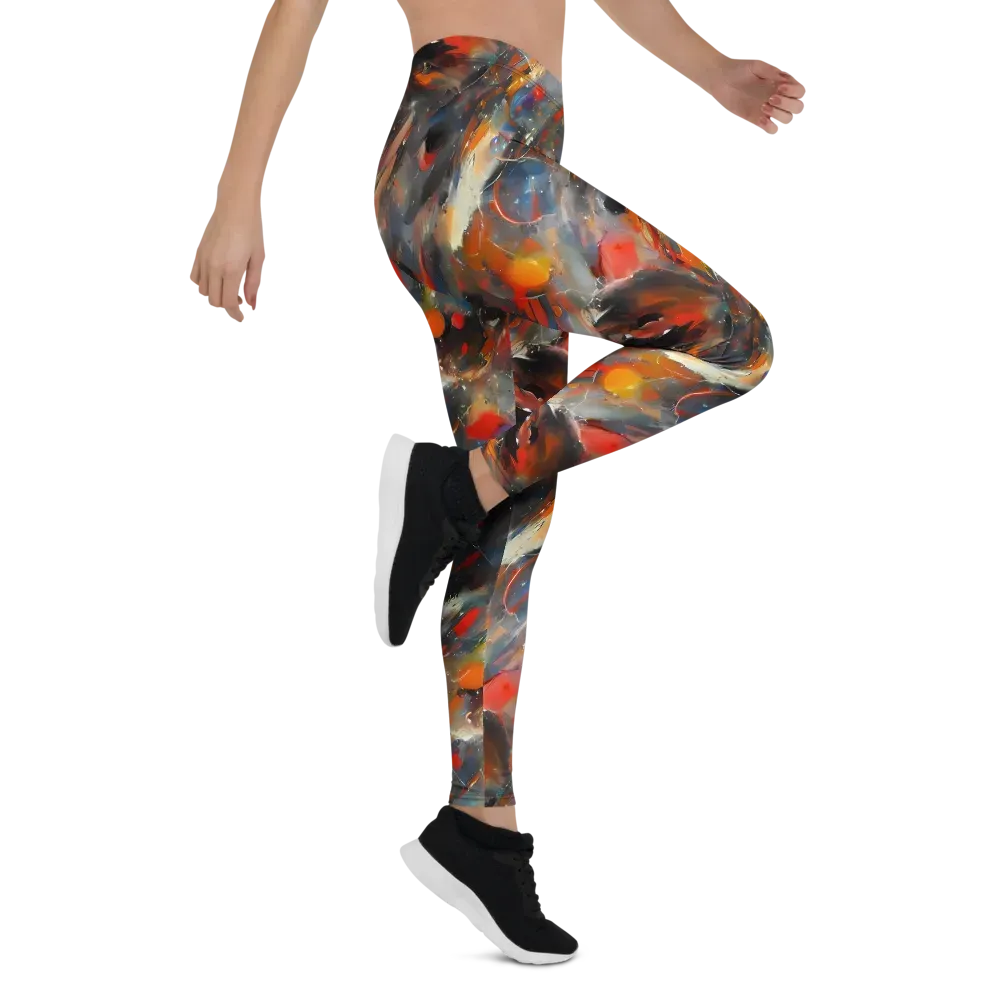 Kohn's Whirl on Leggings — Right