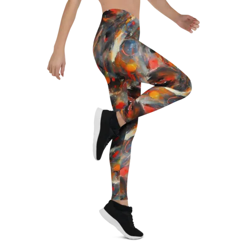 Kohn's Whirl on a Leggings
