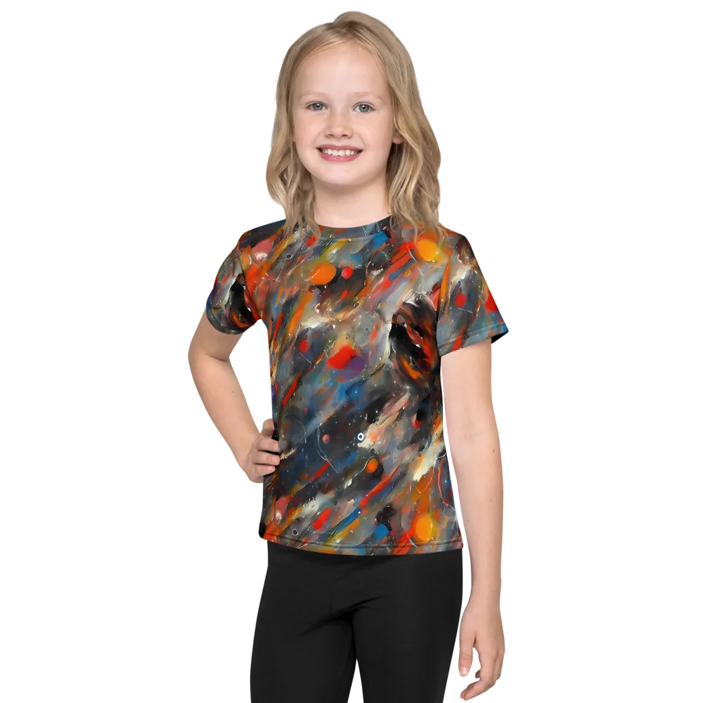 Kohn's Whirl on Kids Crew Neck T-Shirt — Front
