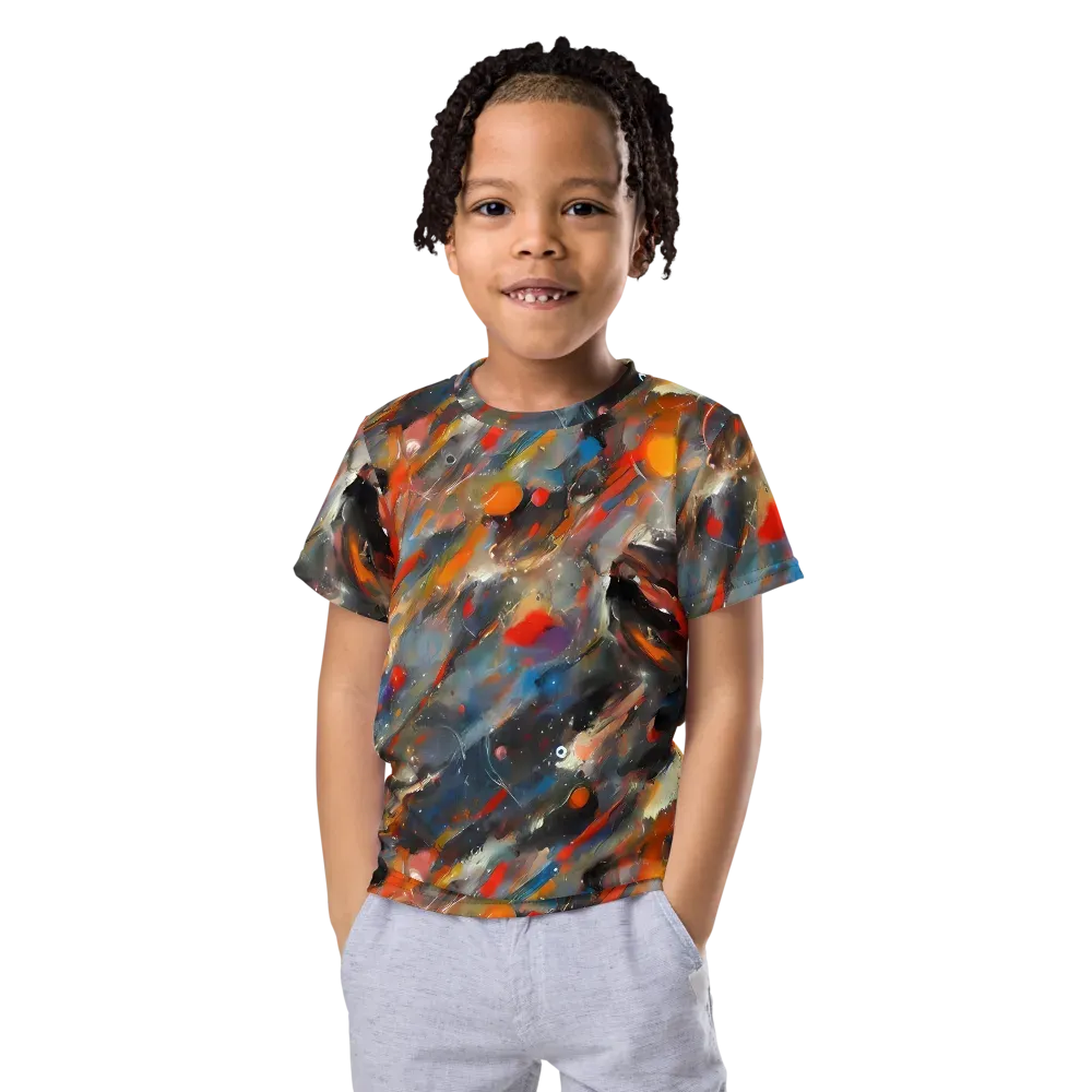 Kohn's Whirl on Kids Crew Neck T-Shirt — Front