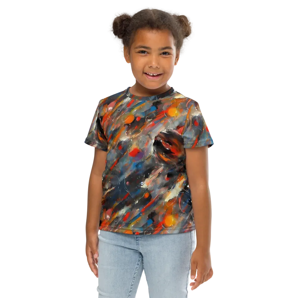 Kohn's Whirl on Kids Crew Neck T-Shirt — Front