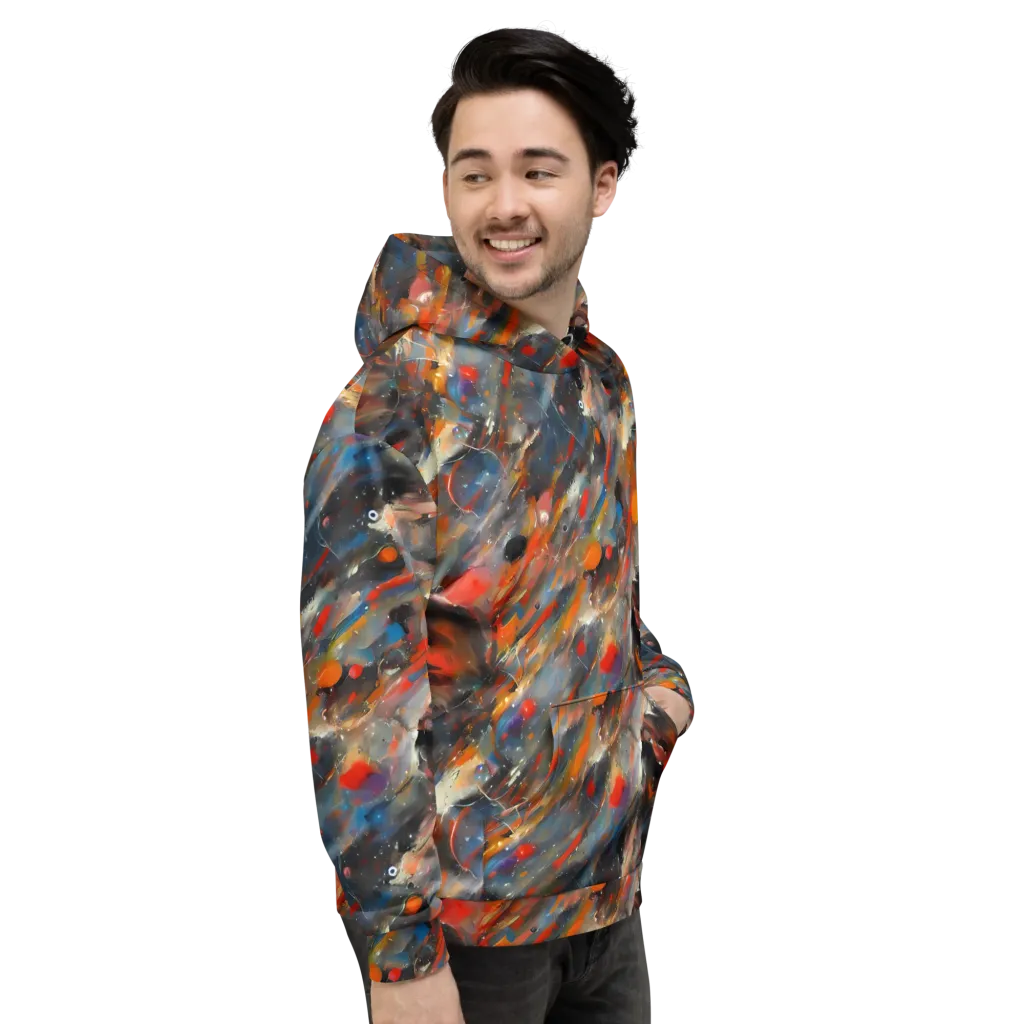 Kohn's Whirl on Hoodie — Right