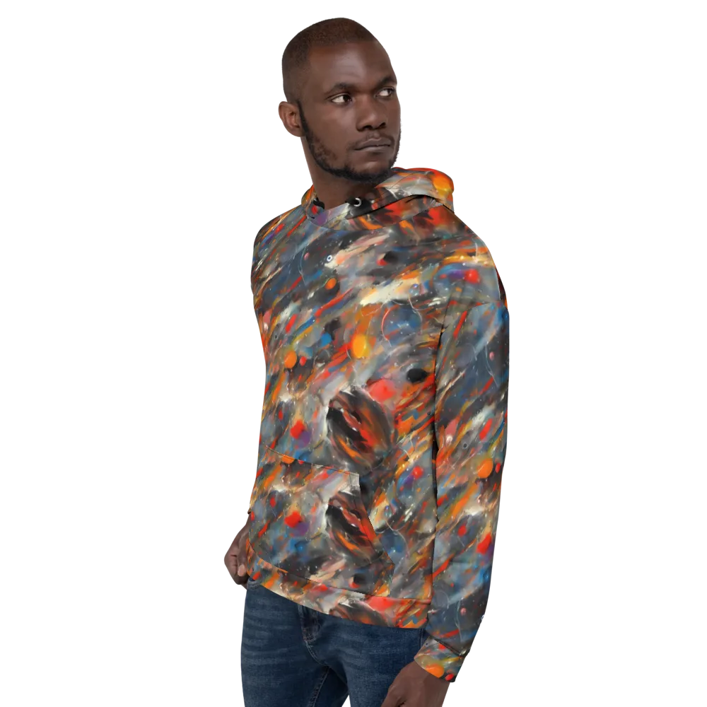 Kohn's Whirl on Hoodie — Left