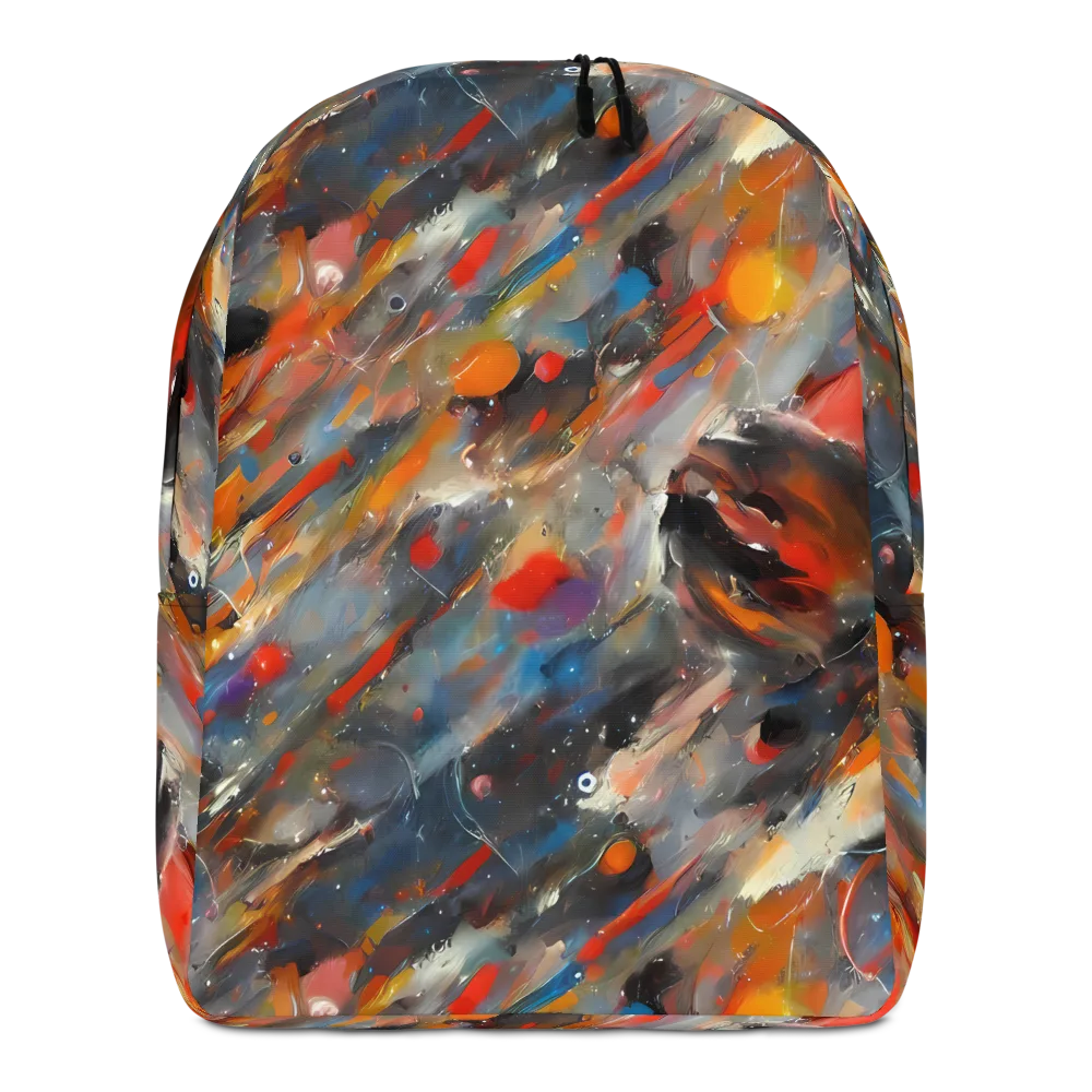 Kohn's Whirl on Minimalist Backpack — Front