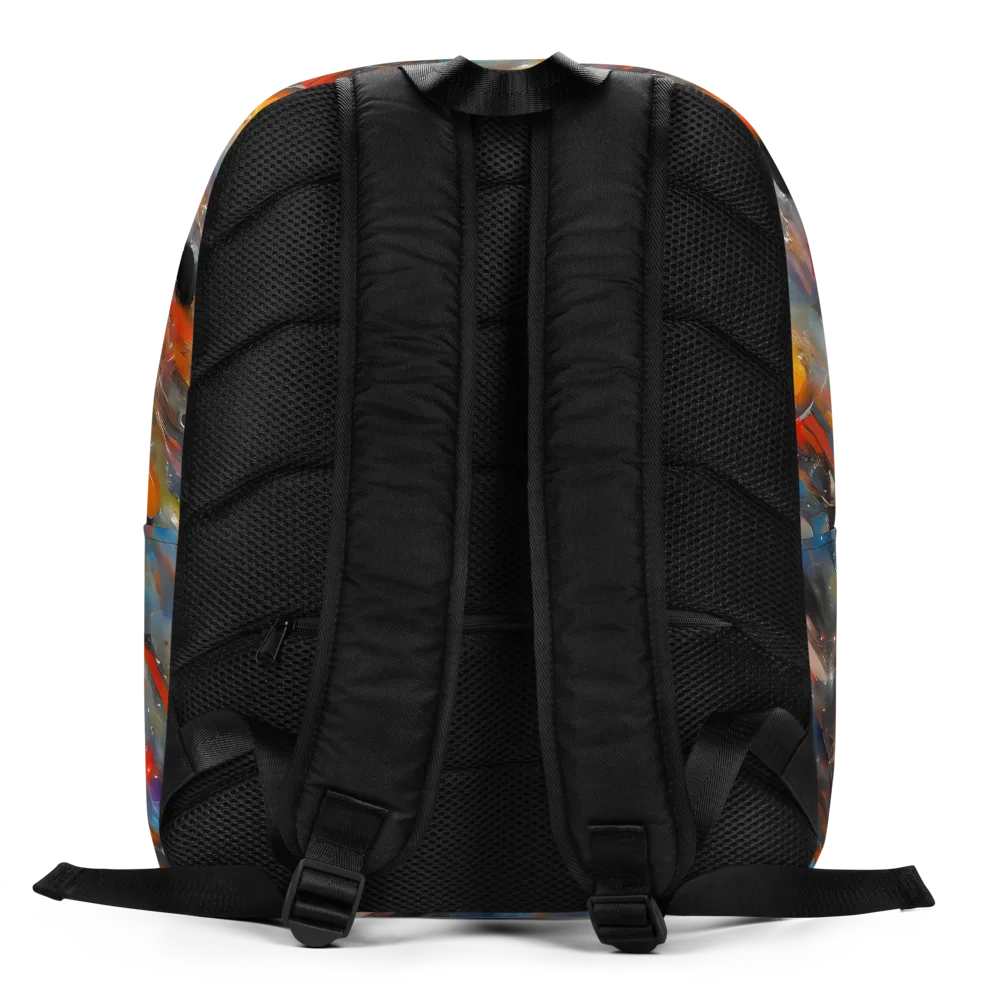 Kohn's Whirl on Minimalist Backpack — Back