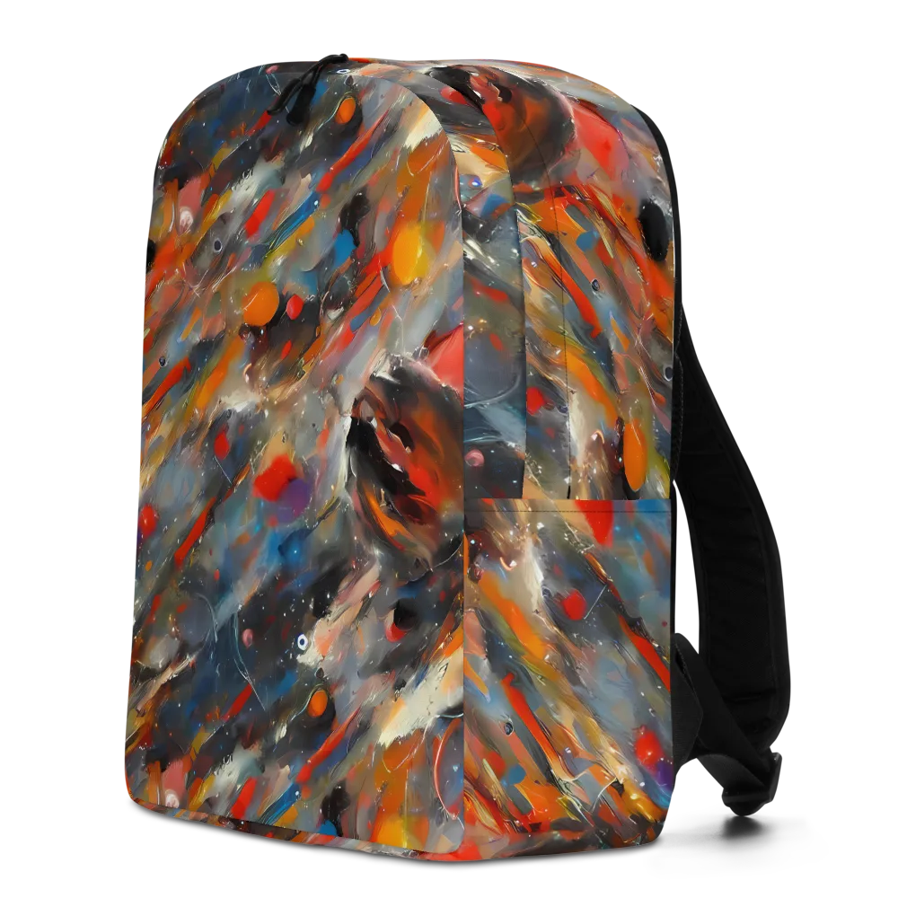 Kohn's Whirl on Minimalist Backpack — Left