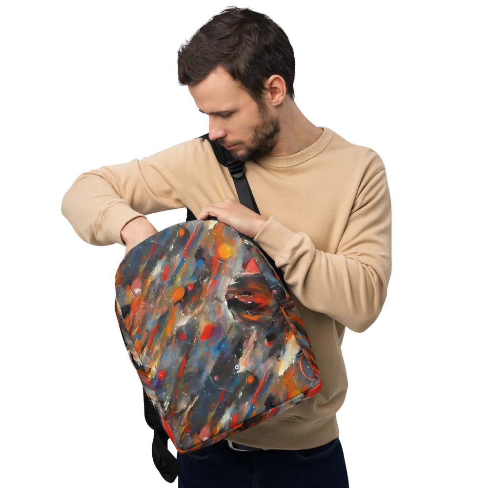 Kohn's Whirl on Minimalist Backpack — Front