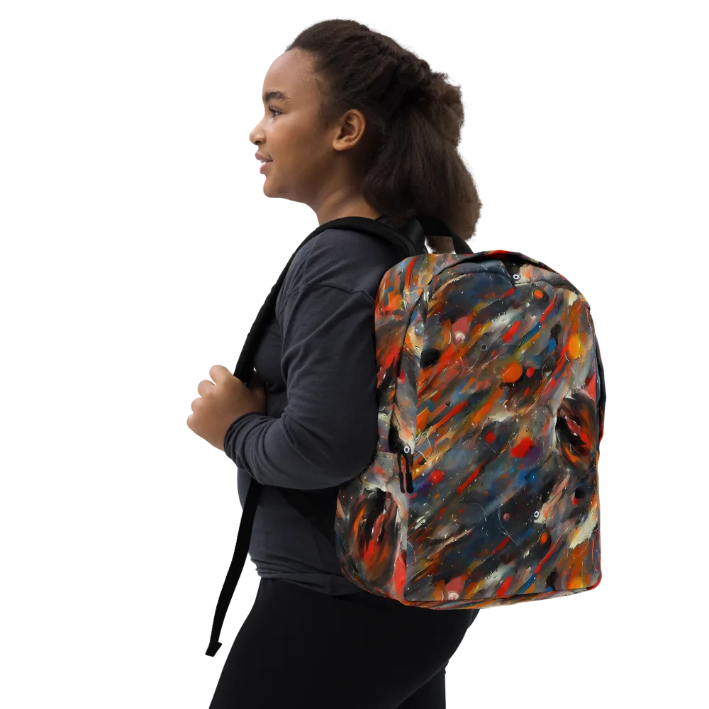 Kohn's Whirl on Minimalist Backpack — Right Front
