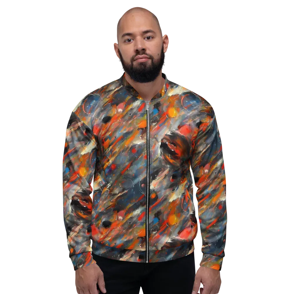 Kohn's Whirl on Bomber Jacket — Front
