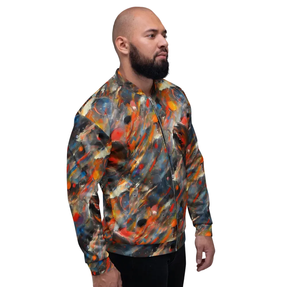 Kohn's Whirl on Bomber Jacket — Right