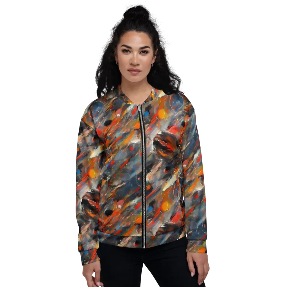 Kohn's Whirl on Bomber Jacket — Front