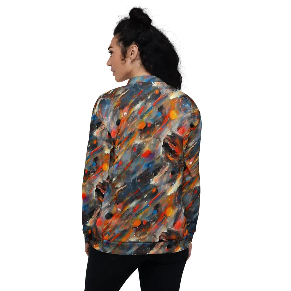 Kohn's Whirl on Bomber Jacket — Back