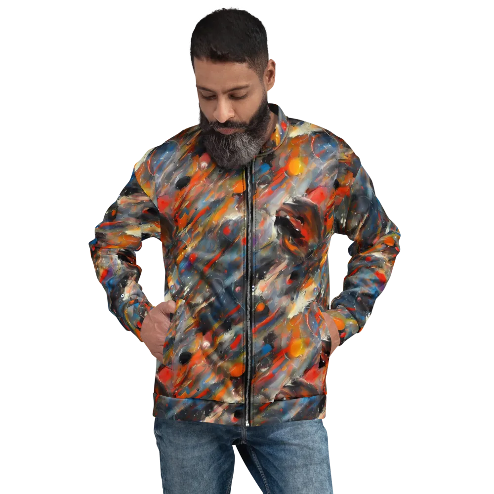 Kohn's Whirl on Bomber Jacket — Front