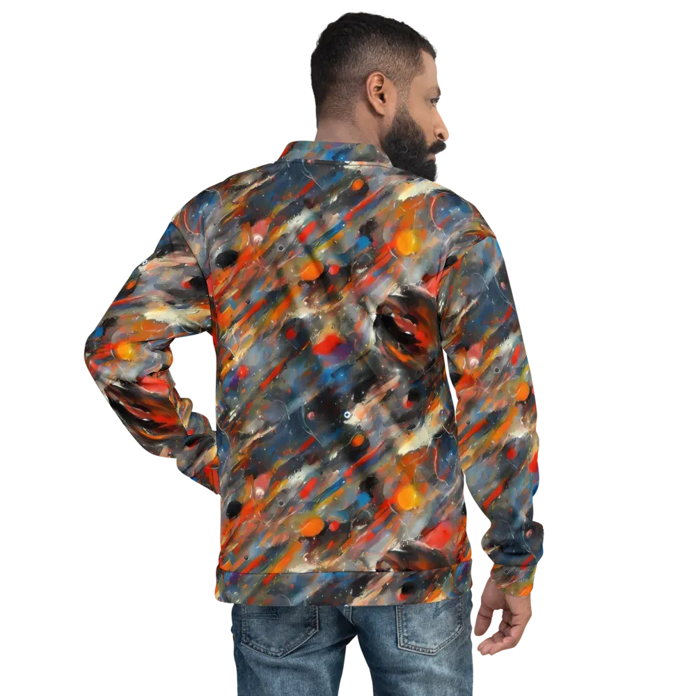 Kohn's Whirl on Bomber Jacket — Back