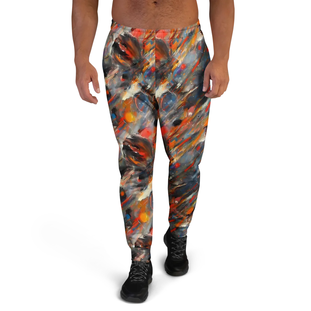 Kohn's Whirl on Men's Joggers — Front