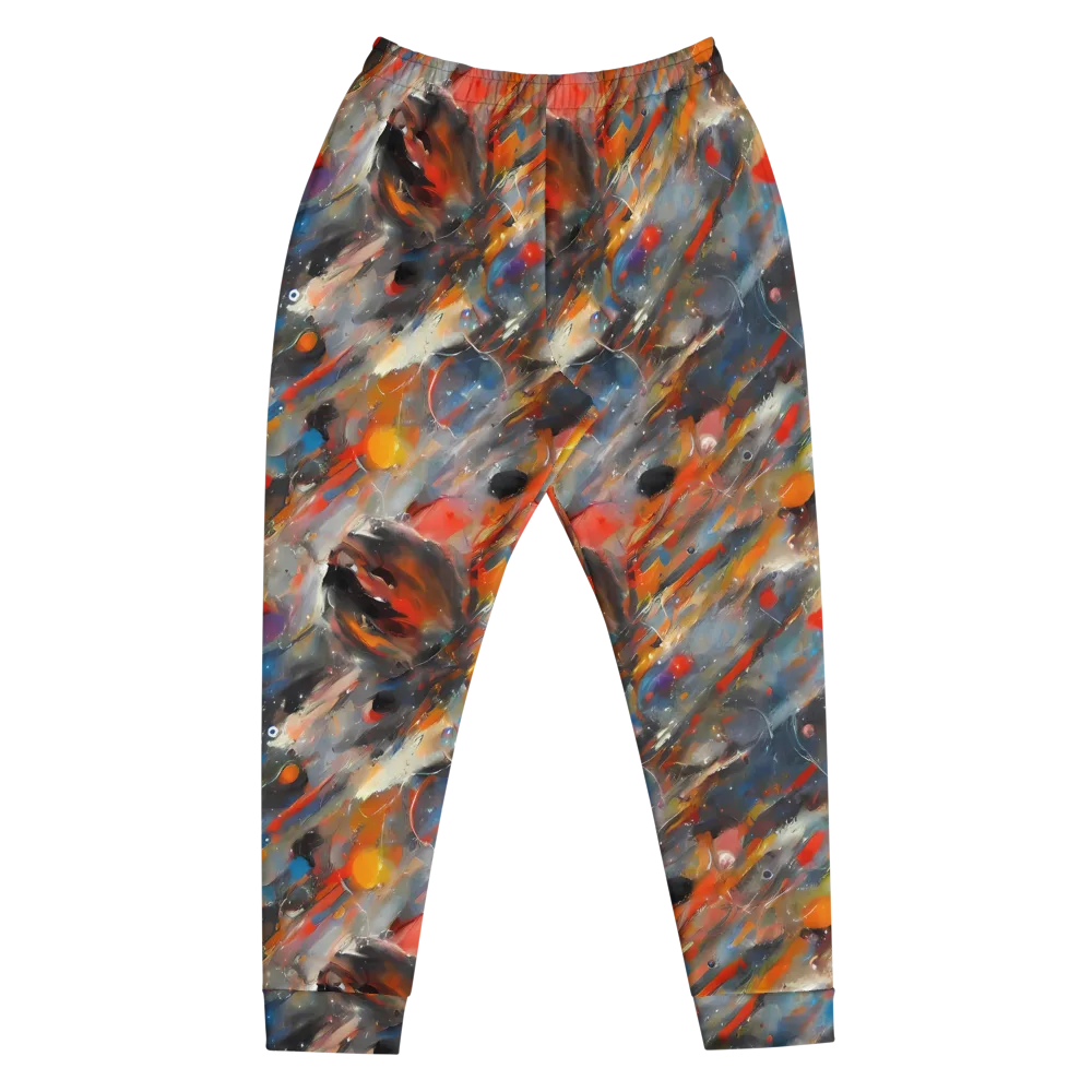 Kohn's Whirl on Men's Joggers — Front