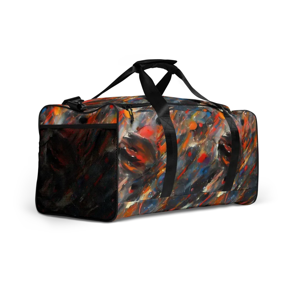 Kohn's Whirl on Duffle Bag — Right Front