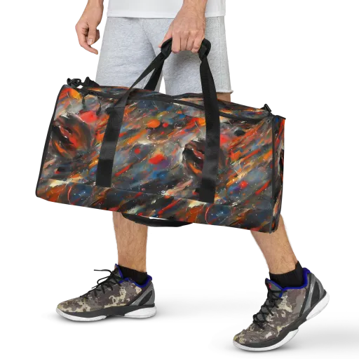 Kohn's Whirl on a Duffle Bag