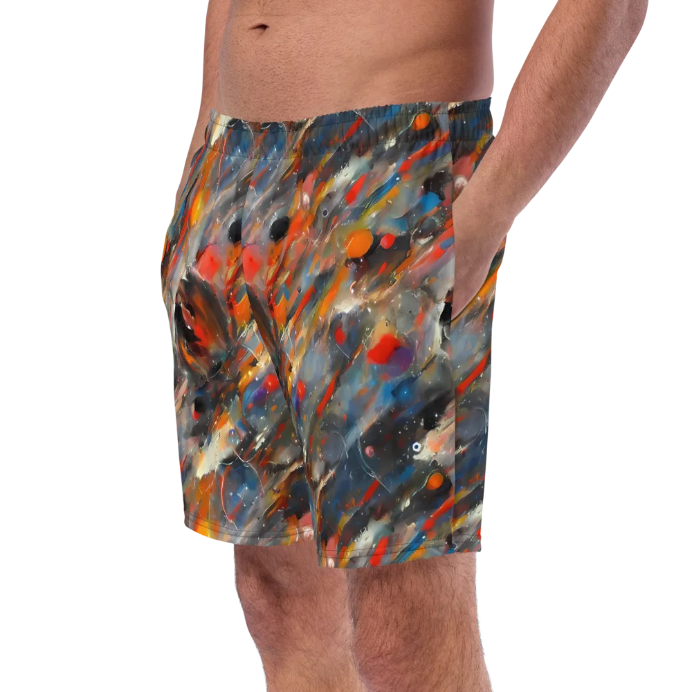 Kohn's Whirl on Swim Trunks — Left Front