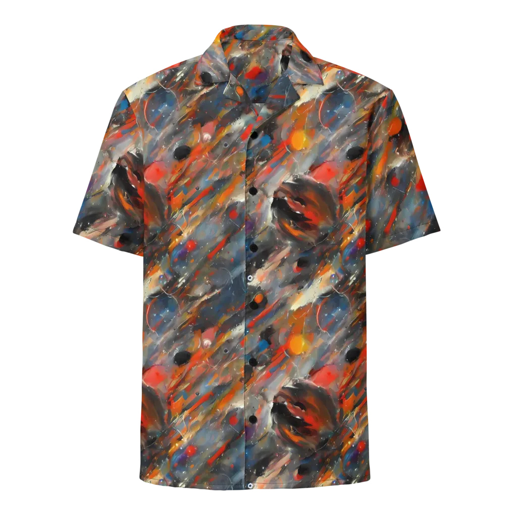 Kohn's Whirl on Button Shirt — Front