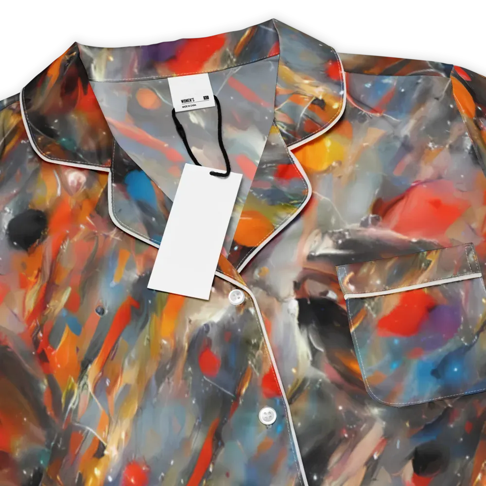 Kohn's Whirl on Women's Short Sleeve Pajama Top — Product details