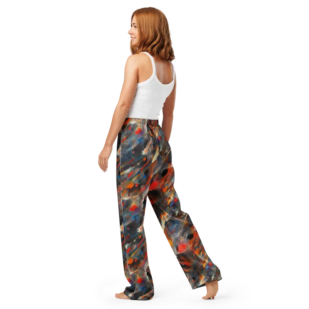 Kohn's Whirl on Women's Pajama Pants — Back