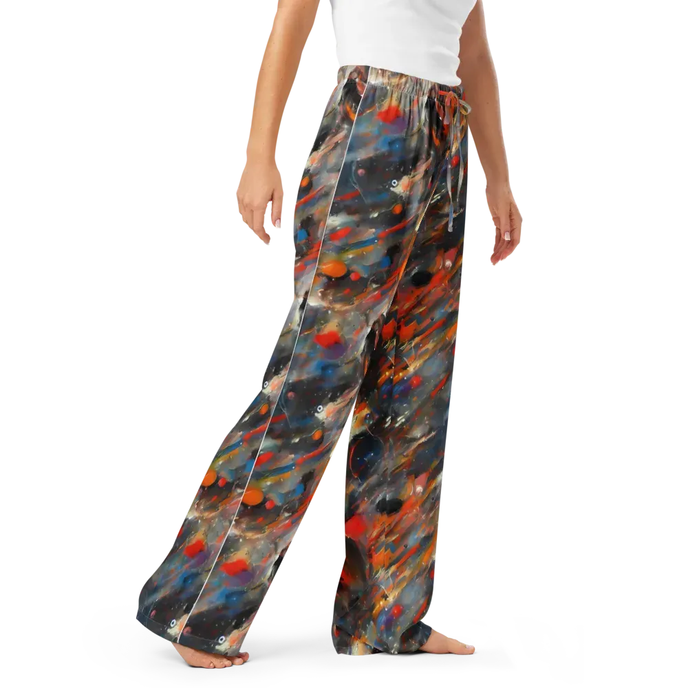 Kohn's Whirl on Women's Pajama Pants — Right Front