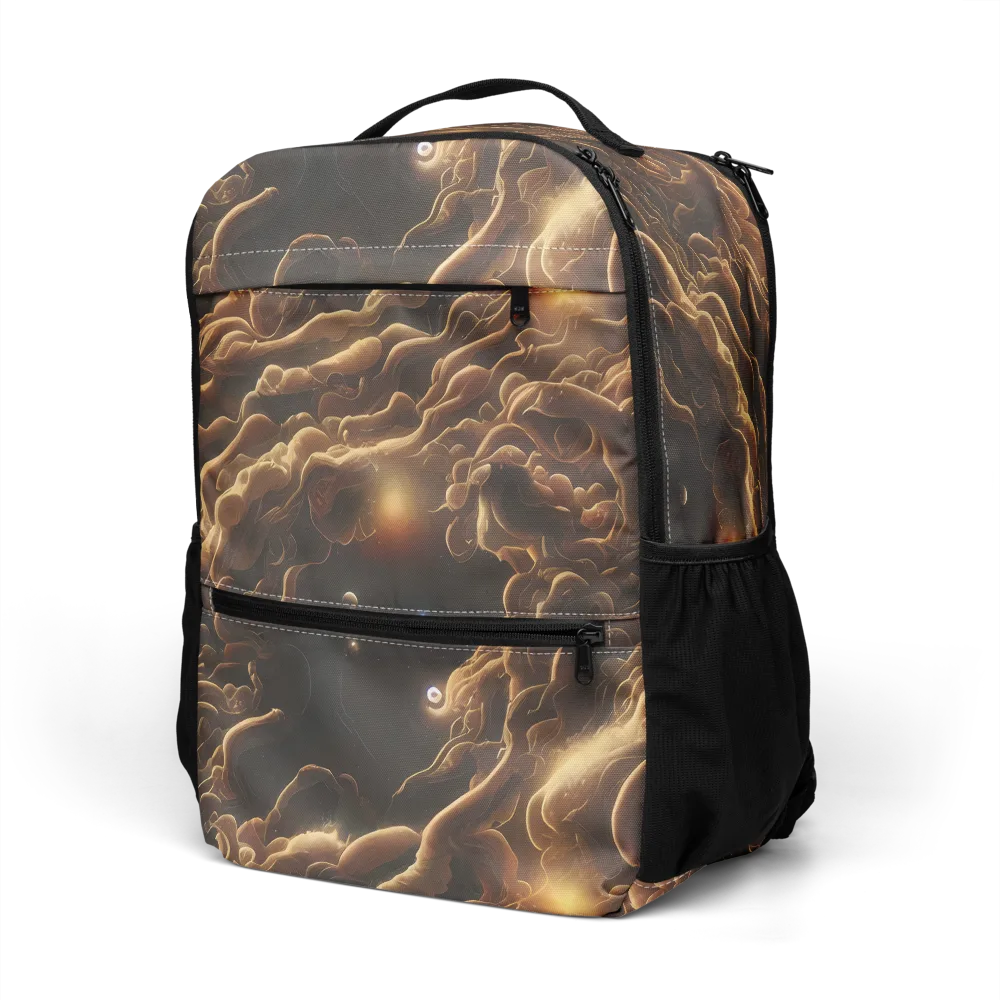 Ether Tangle on Utility Backpack — Left Front