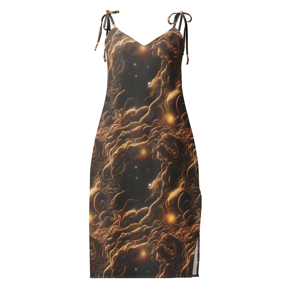 Ether Tangle on Slip Dress — Front