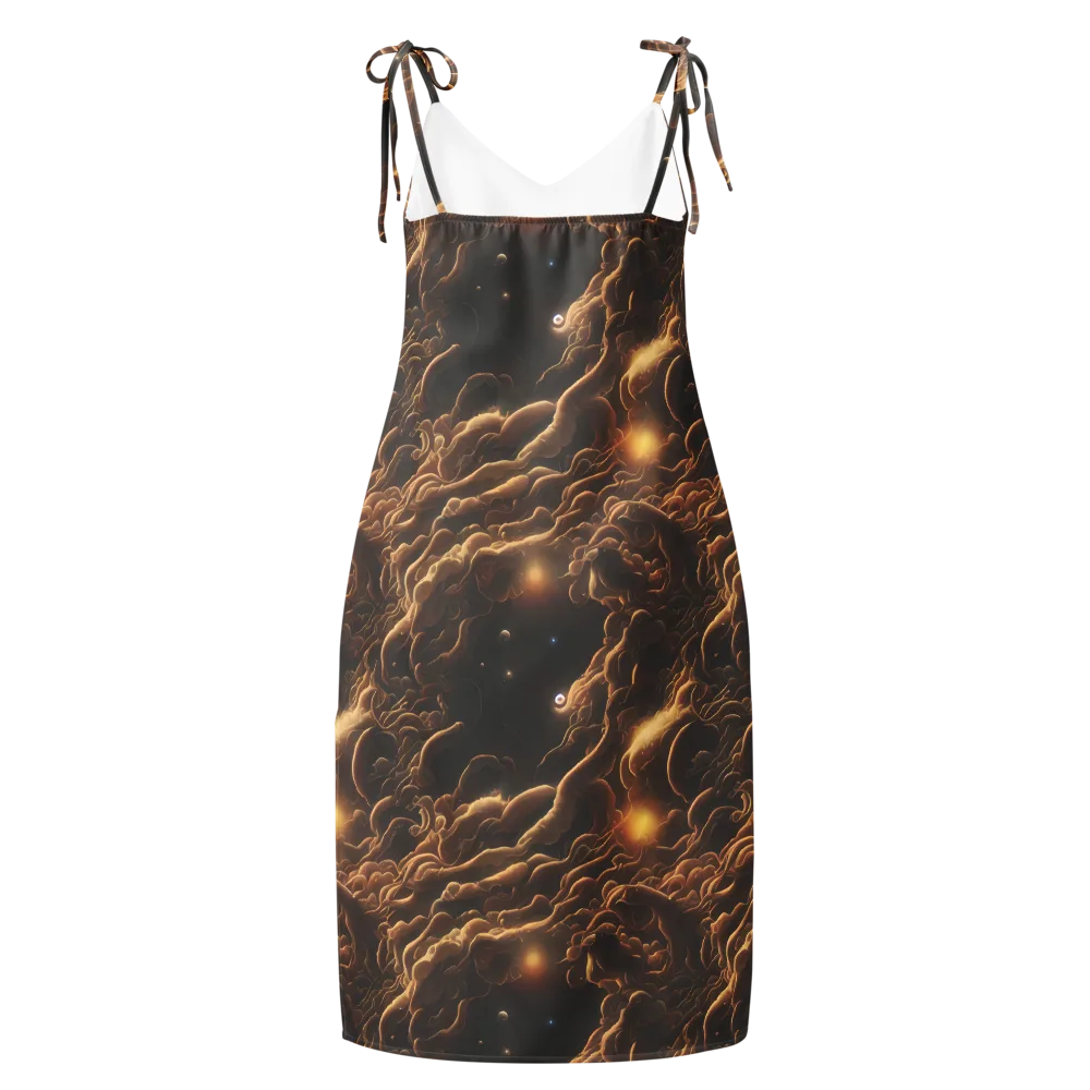 Ether Tangle on Slip Dress — Back