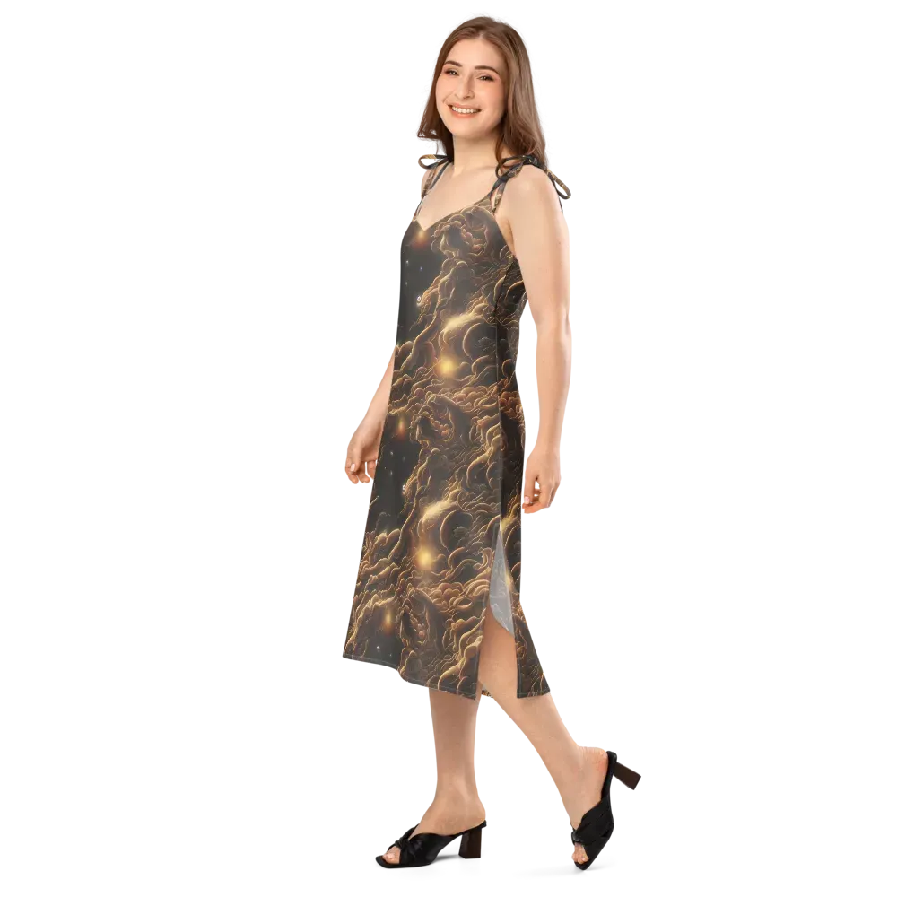 Ether Tangle on Slip Dress — Left Front
