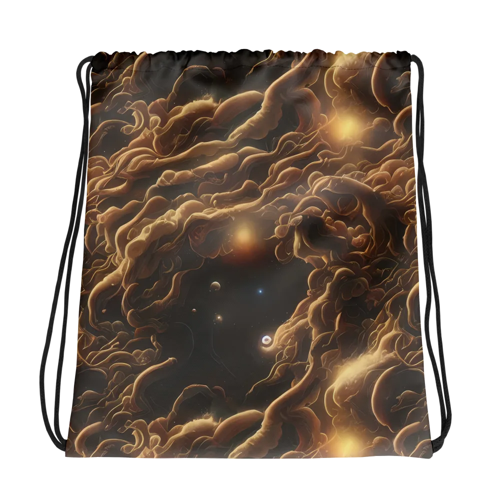 Ether Tangle on Drawstring Bag — Photo
