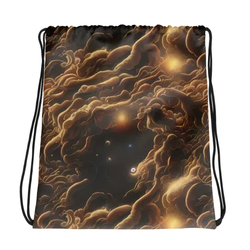 Ether Tangle on a Drawstring Bag