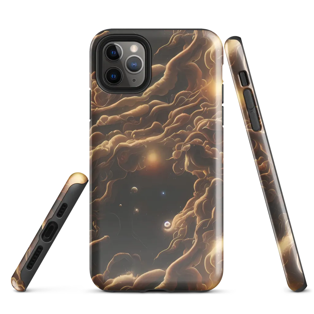 Ether Tangle on Tough Case for iPhone® — Front