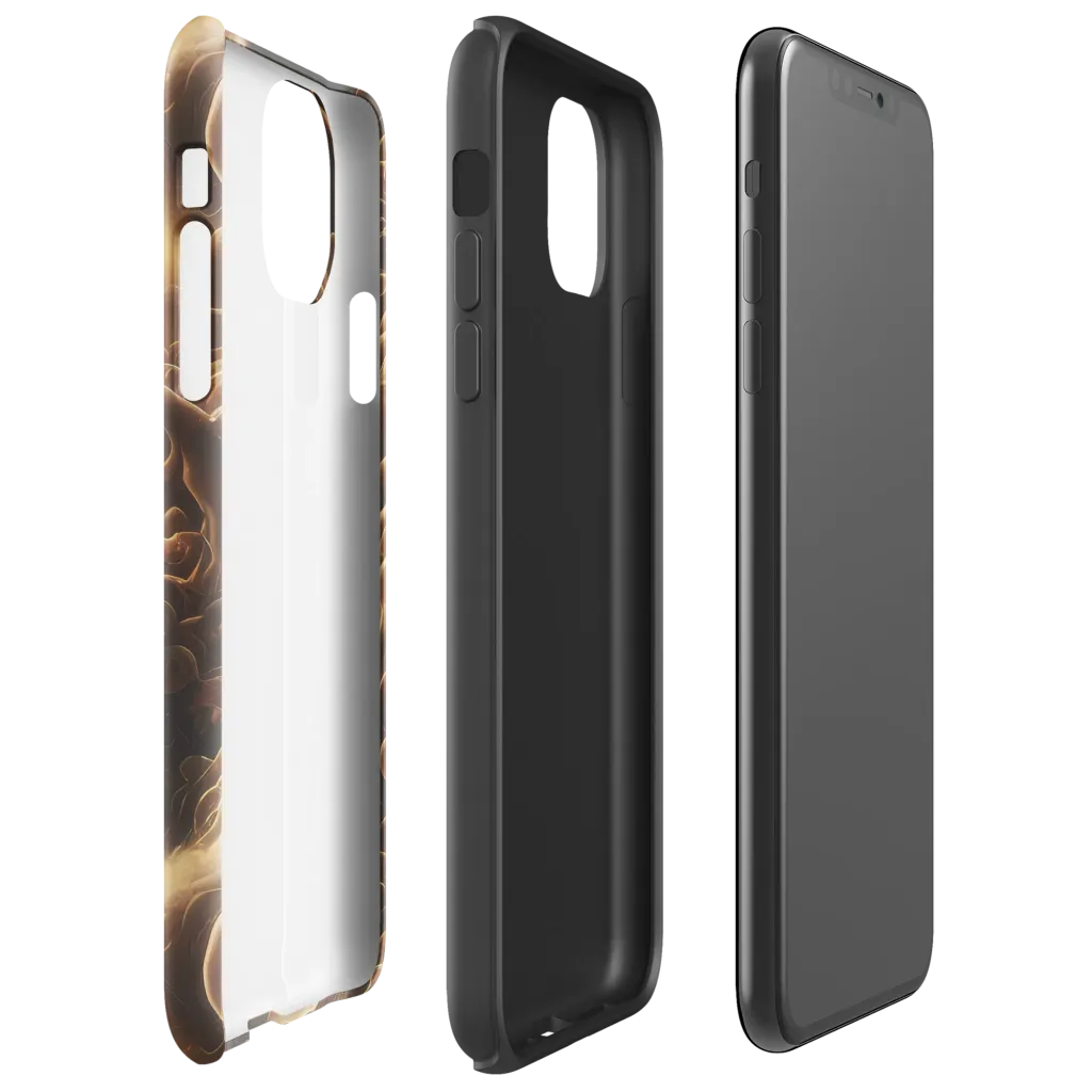 Ether Tangle on Tough Case for iPhone® — Right