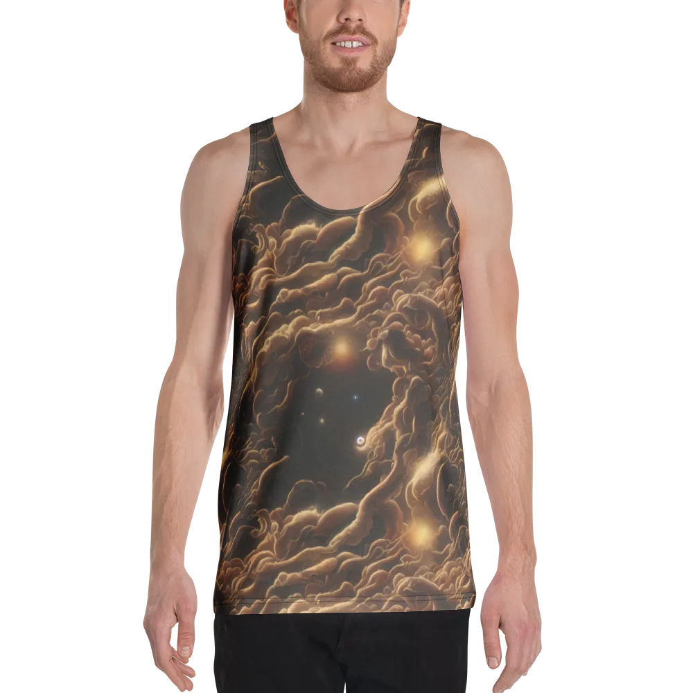 Ether Tangle on Men's Tank Top — Front