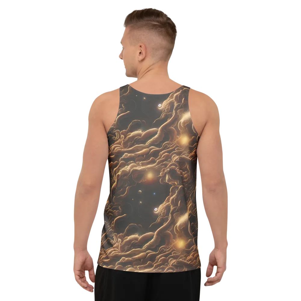 Ether Tangle on Men's Tank Top — Back