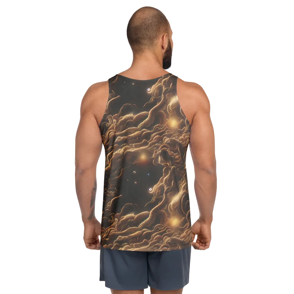 Ether Tangle on Men's Tank Top — Back