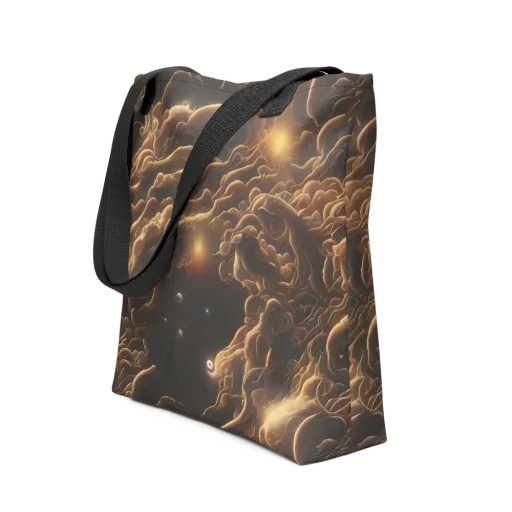 Ether Tangle on a Tote Bag