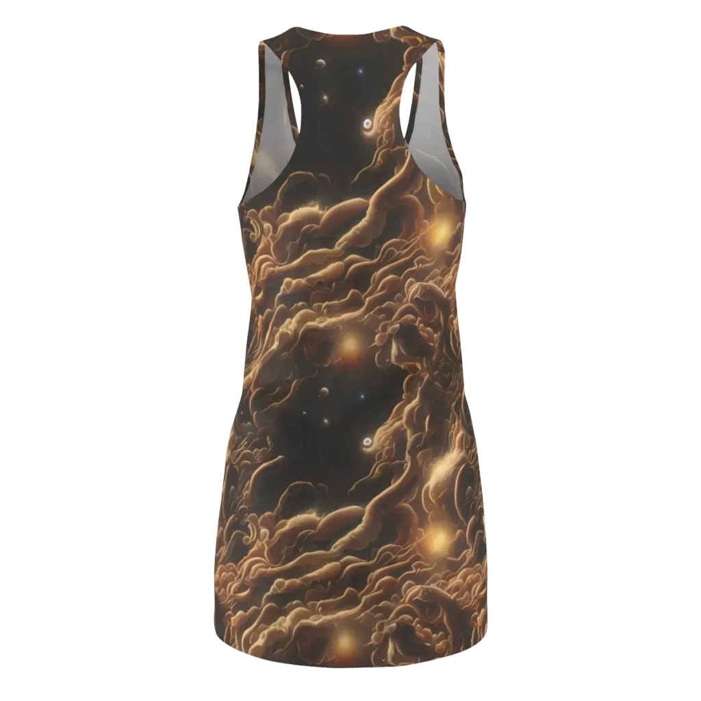 Ether Tangle on Racerback Dress — Back