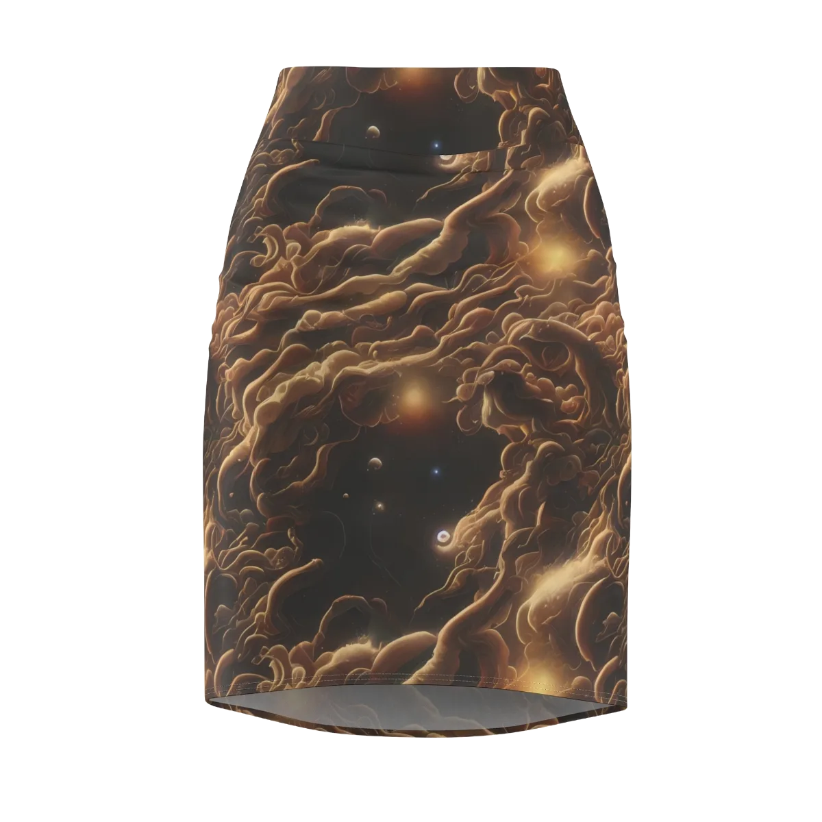 Ether Tangle on Pencil Skirt — Front