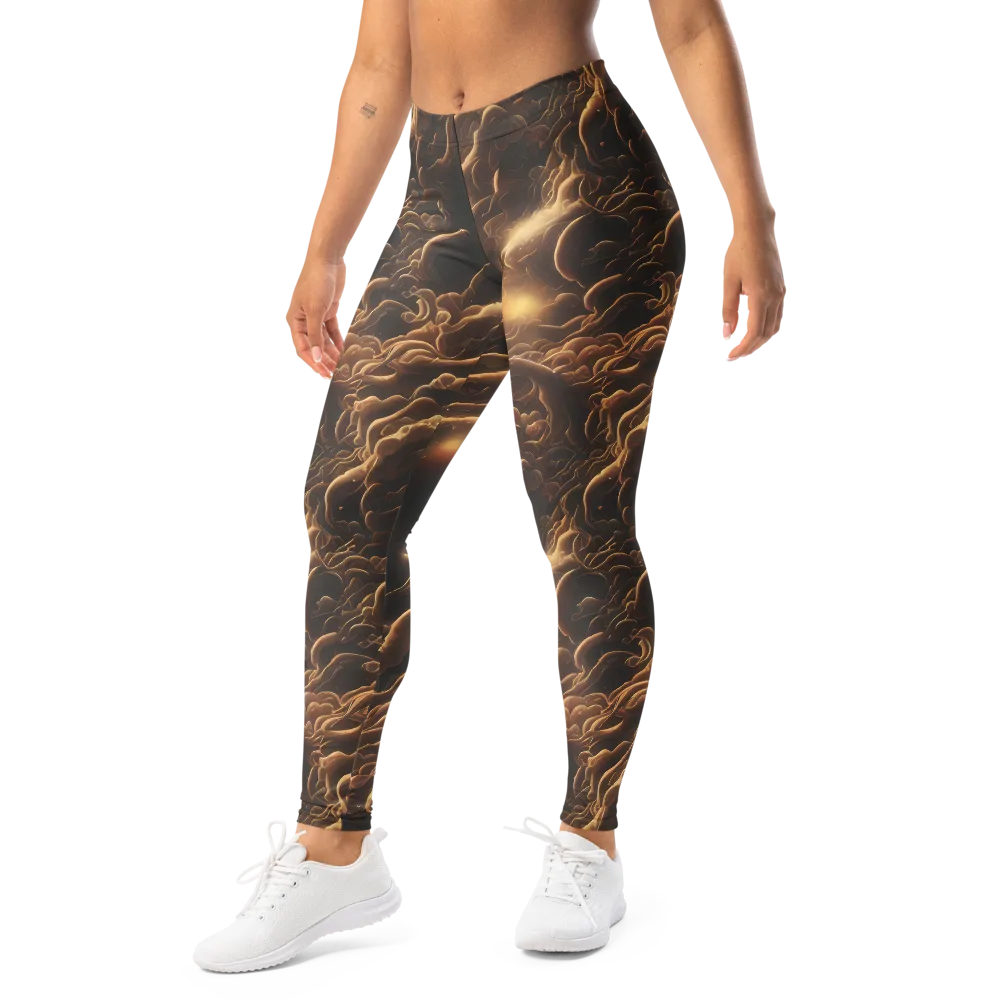 Ether Tangle on Leggings — Left Front
