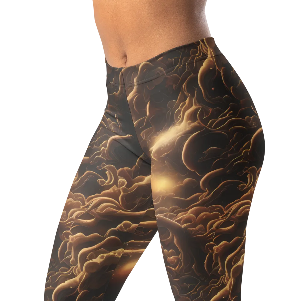 Ether Tangle on Leggings — Left Front