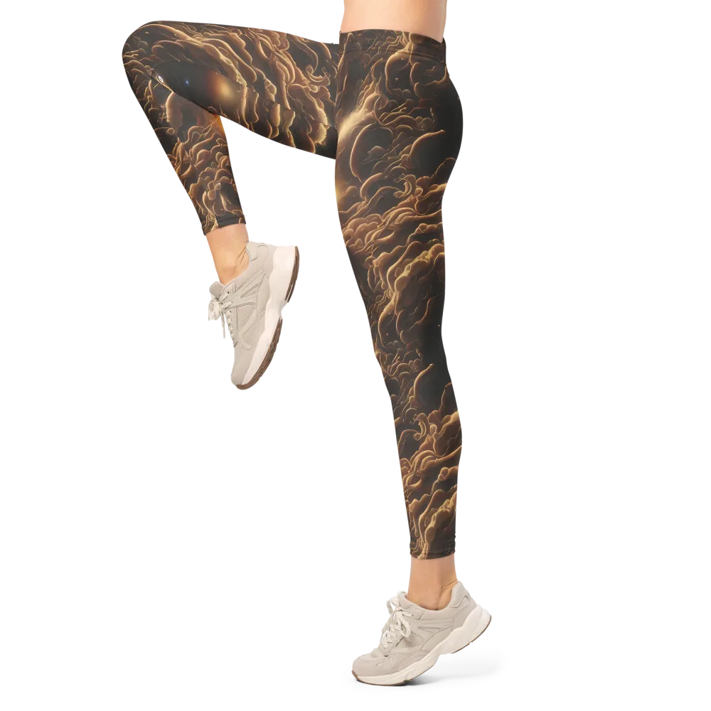 Ether Tangle on Leggings — Left