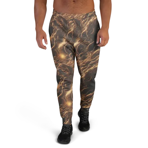Ether Tangle on a Men's Joggers