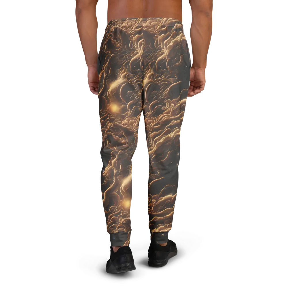 Ether Tangle on Men's Joggers — Back