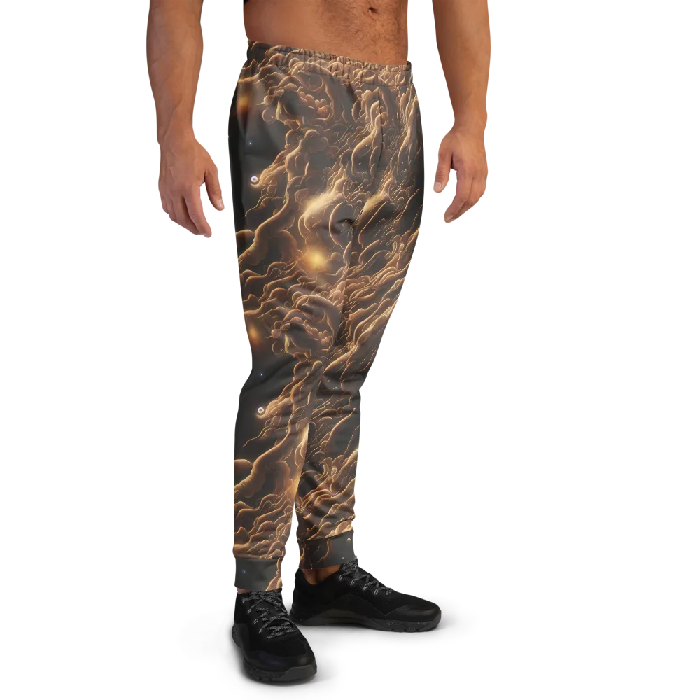 Ether Tangle on Men's Joggers — Right