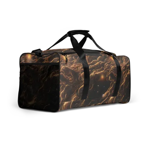 Ether Tangle on a Duffle Bag