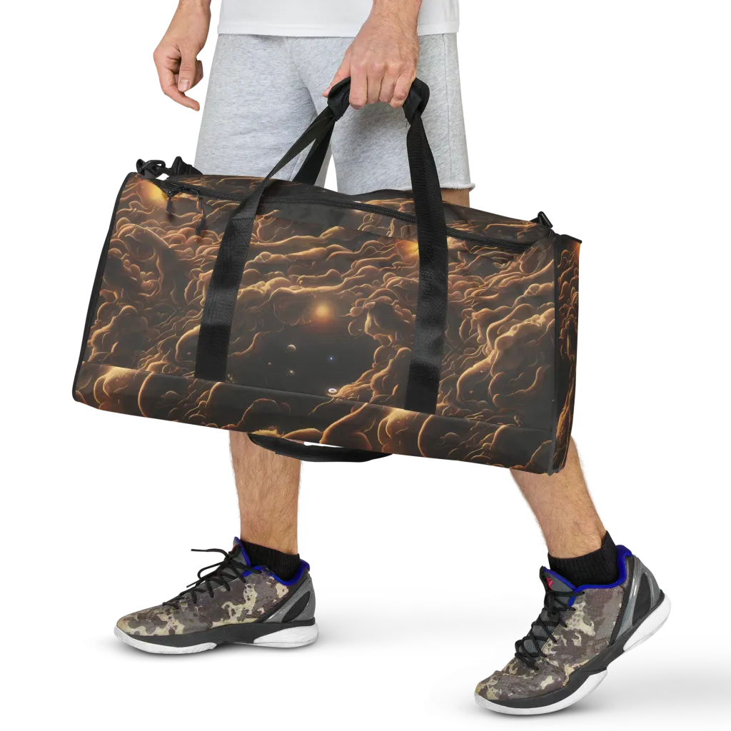 Ether Tangle on Duffle Bag — Front